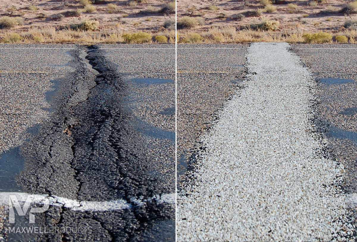 Cupped cracking before and after GAP-Mastic