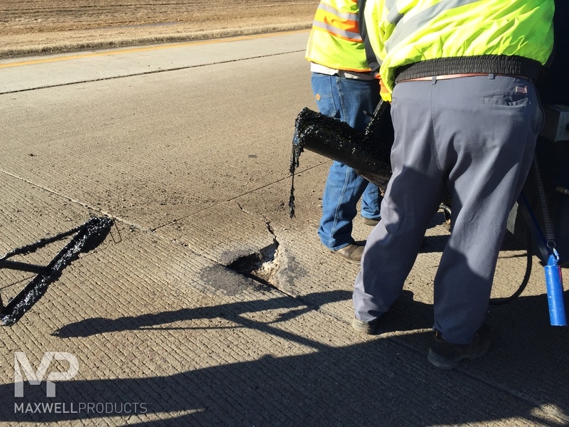 Pothole about to be patched with GAP Patch 330.