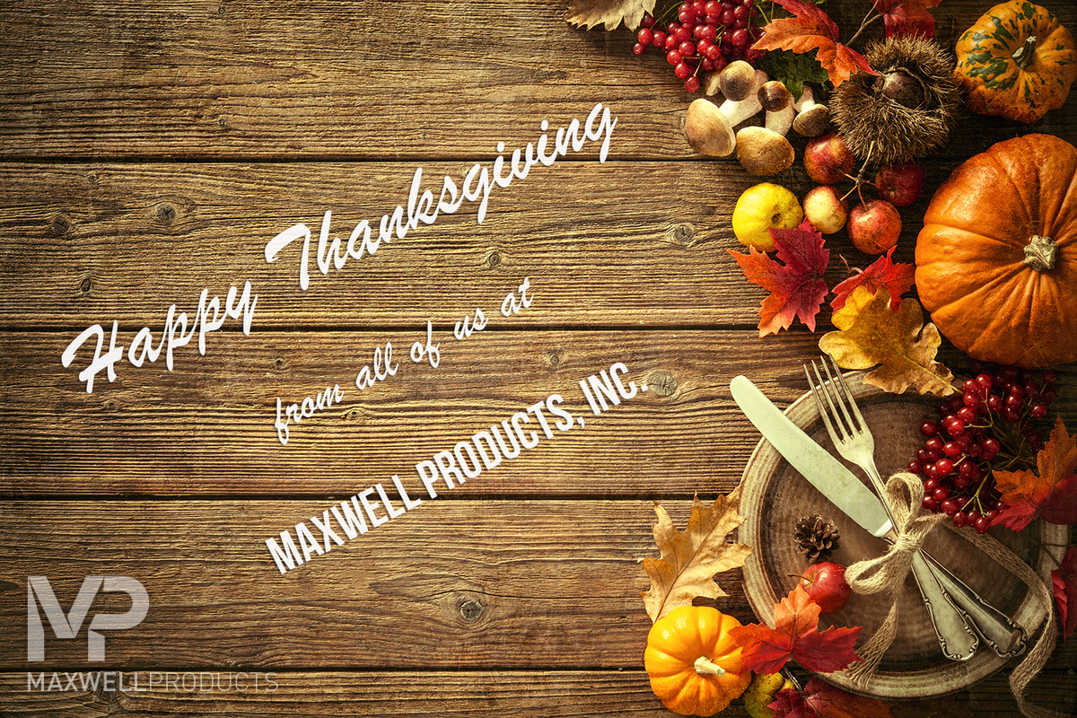 Maxwell Products Thanksgiving Greeting Card Maxwell Products Thanksgiving Greeting Card